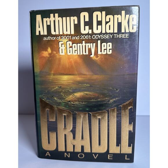 Cradle A Novel by Arthur C Clark & Gentry Lee 1st Edition 1st Printing SIGNED - Picture 1 of 9